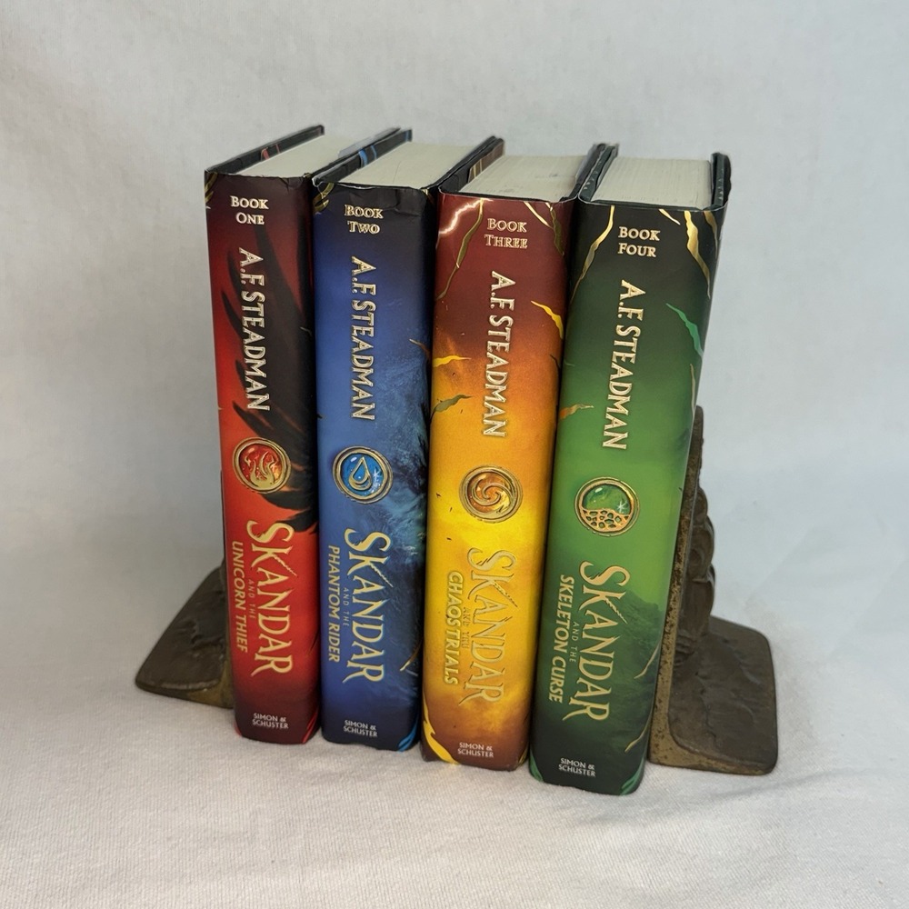 Skandar Series Books 1-4 A.F. Steadman